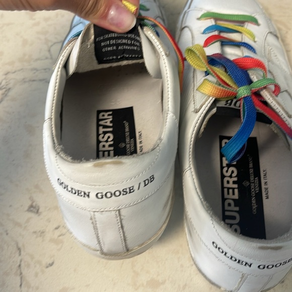 Golden goose superstar rainbow gently used 38 - Picture 5 of 7